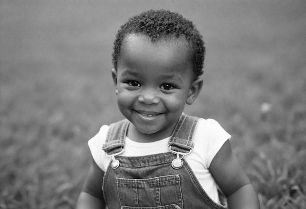 Photo gratuite célébration de la fête des enfants avec un joli portrait d'enfant