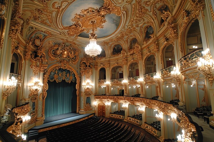 Photo gratuit célébration de la journée mondiale du théâtre.