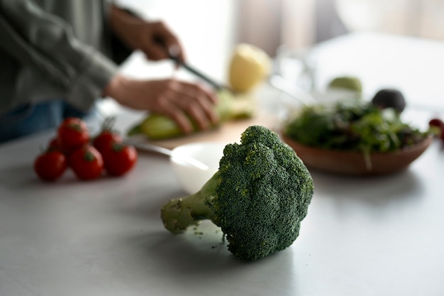 Célébration de la Journée mondiale de la santé avec des aliments nutritifs