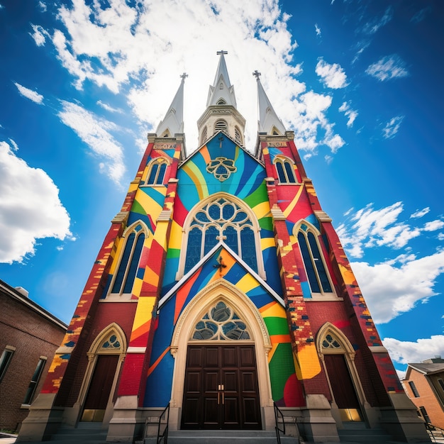 Célébration de la semaine sainte aux couleurs vives