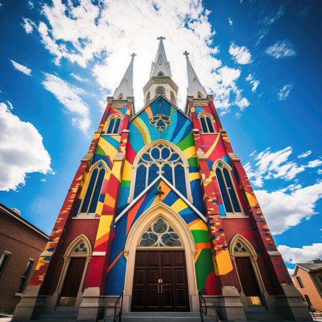 Célébration de la semaine sainte aux couleurs vives