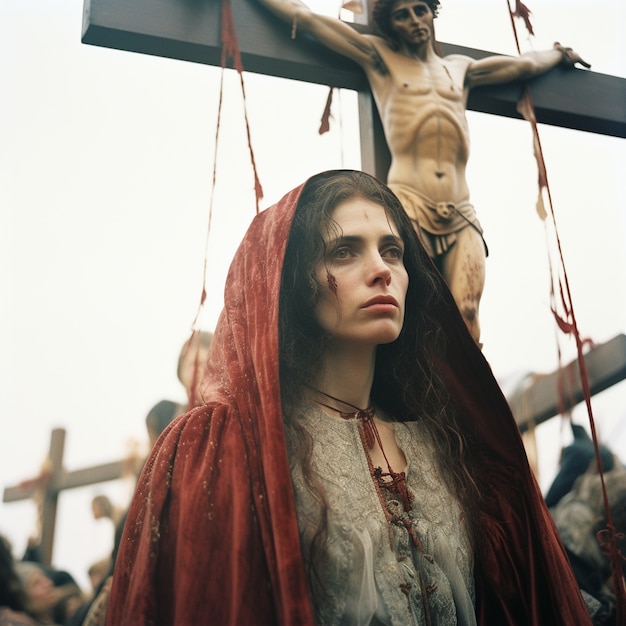 Photo gratuite célébration de la semaine sainte