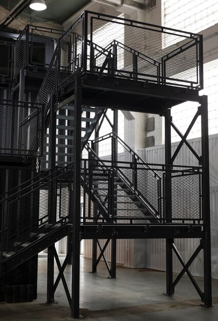 Centre logistique avec escaliers