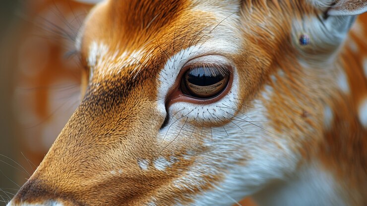 Photo gratuit le cerf sauvage dans la nature