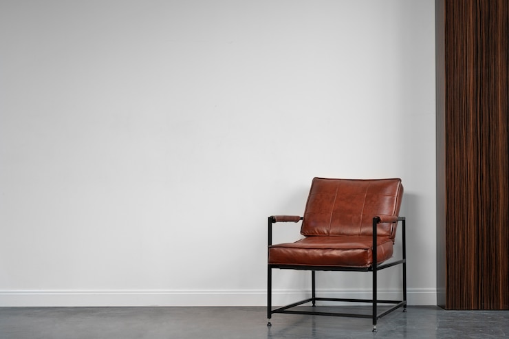 Photo gratuit chambre moderne vide avec des meubles