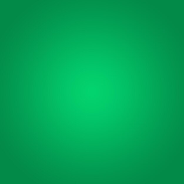 Chambre vide de fond de studio abstrait dégradé vert clair de luxe avec un espace pour votre texte et votre image