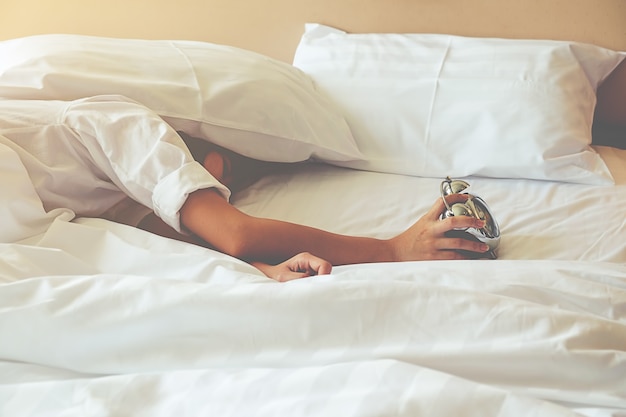 Champ sommeil paresseux à l&#39;intérieur matinée