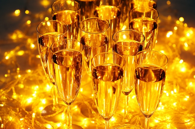 Le champagne est compris dans toutes les boissons de fête