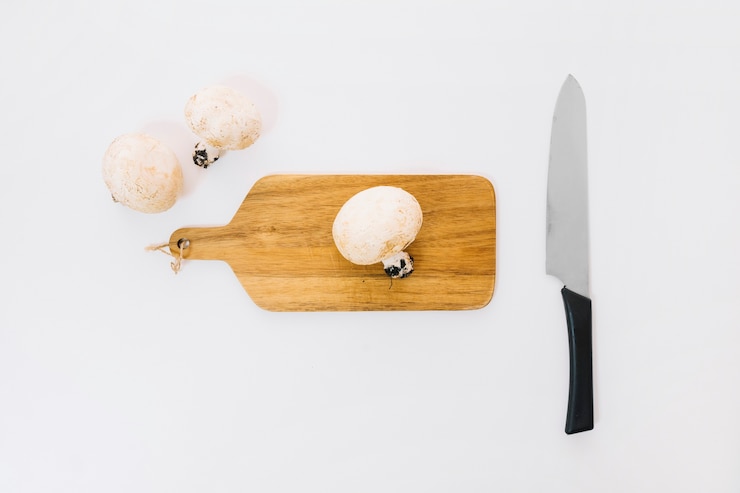 Photo gratuit champignons à bord