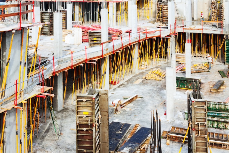 Photo gratuit chantier de construction