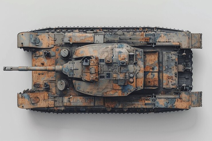 Photo gratuit chariot de guerre avec équipement armé utilisé au combat