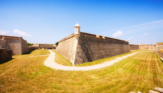 Photo gratuite château de sant ferran à figueres