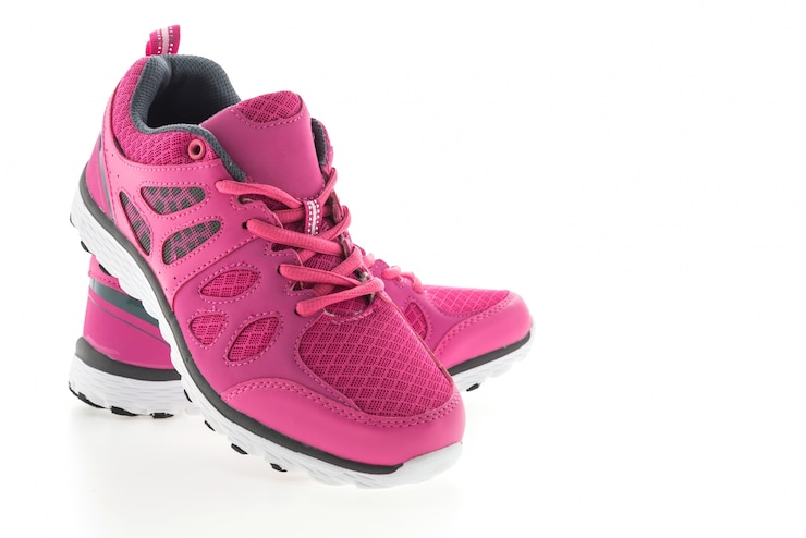 Photo gratuit chaussures de course sportives