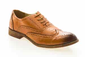 Photo gratuite chaussures en cuir marron