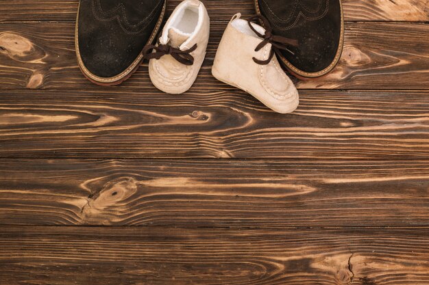 Chaussures homme près bottes enfant