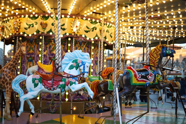 Cheval en carrousel