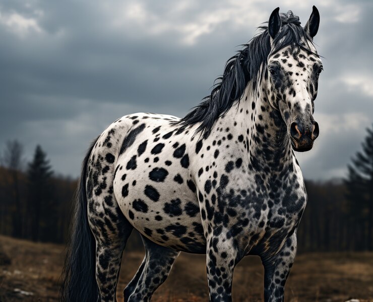 Photo gratuit le cheval dans la nature génère une image