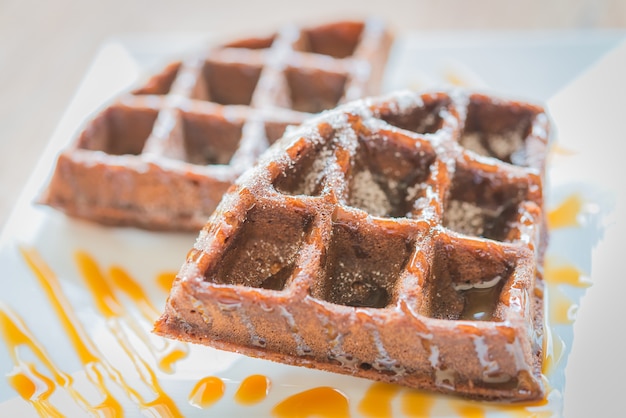 Chocolate gaufre