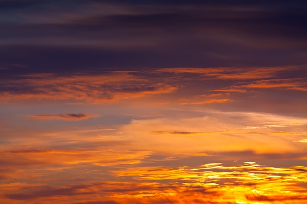 ciel à l&#39;aube