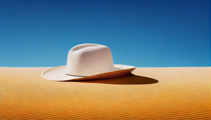 Photo gratuit le ciel d'été bleu rencontre la beauté du paysage de dunes de sable générée par l'ia