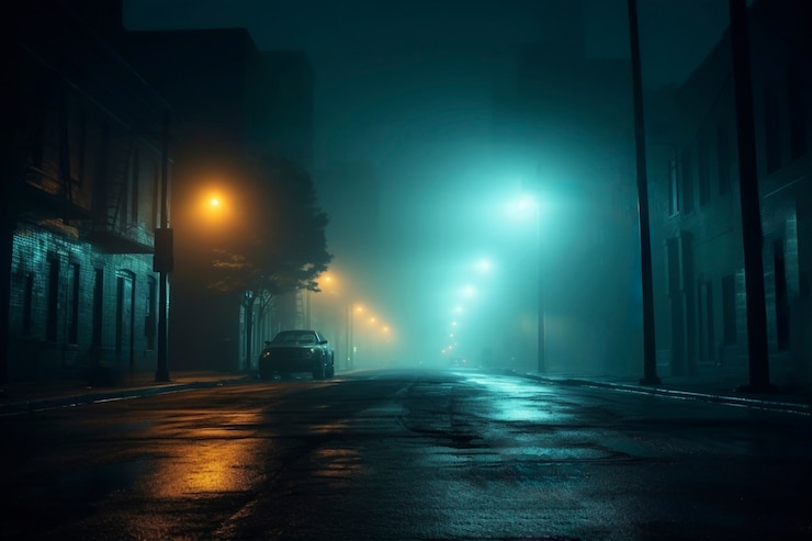Photo gratuit le ciel sombre de la nuit