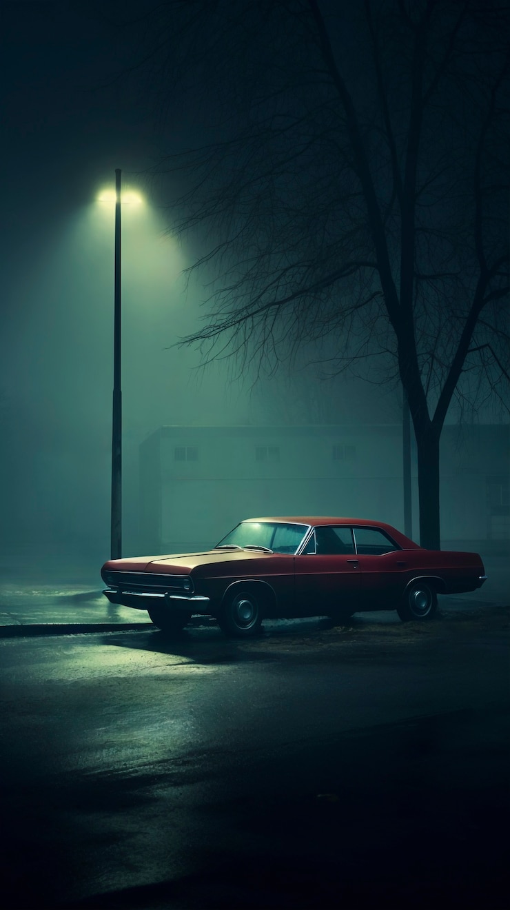 Photo gratuit le ciel sombre de la nuit