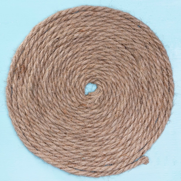 Circulaire de tissage de corde en coton naturel