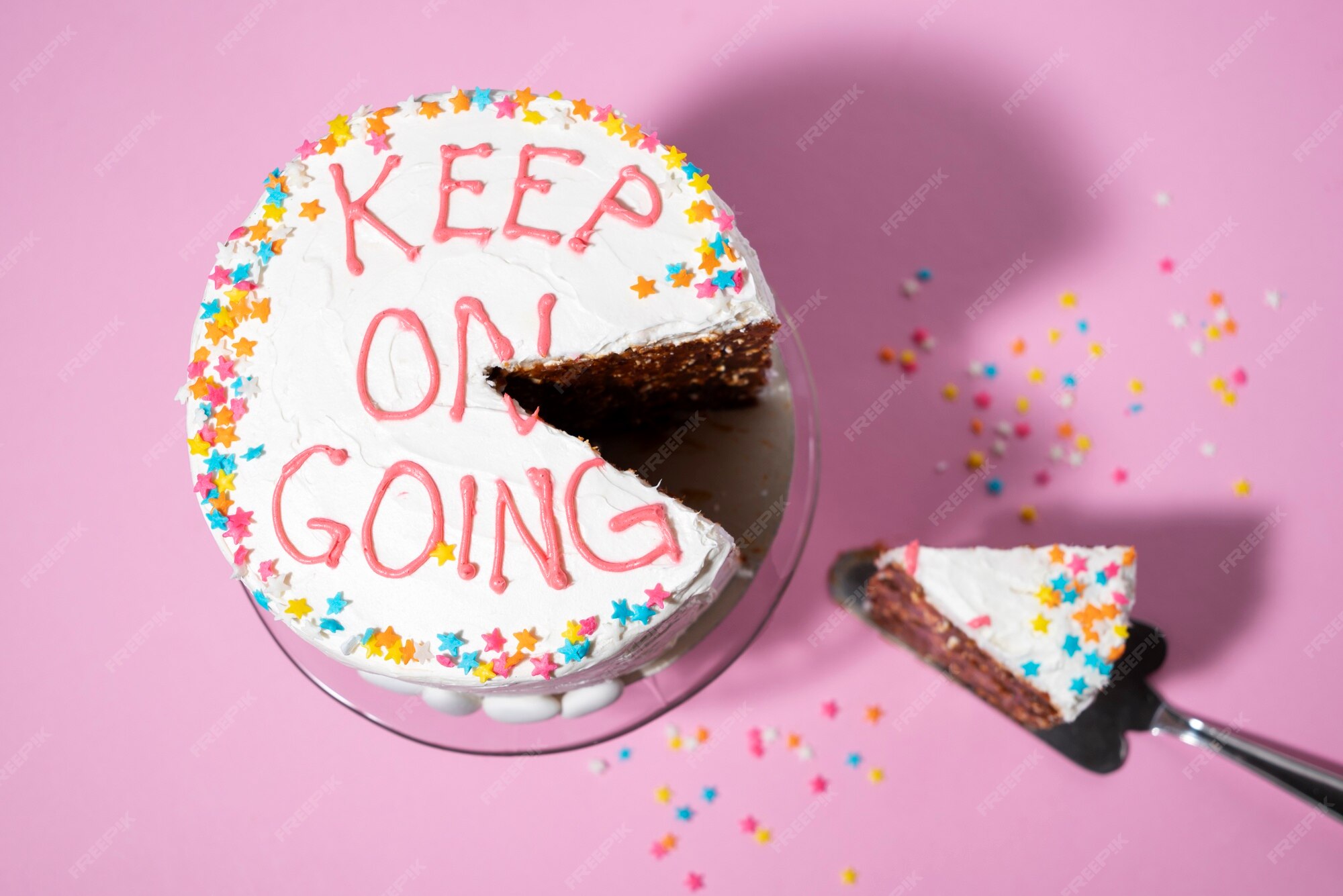 Citation Inspirante Ecrite Sur Le Gateau Photo Gratuite