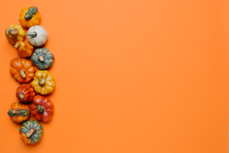 Photo gratuit des citrouilles pour halloween