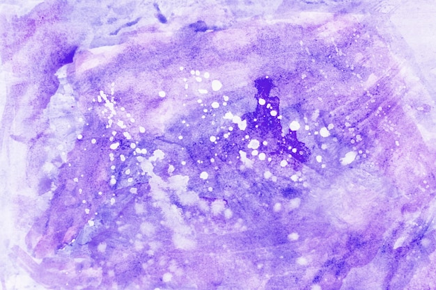 Éclaboussures d&#39;aquarelle violette