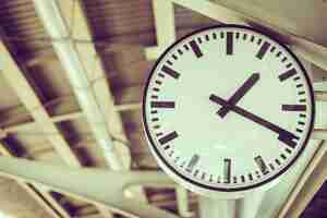 Photo gratuite clock vintage