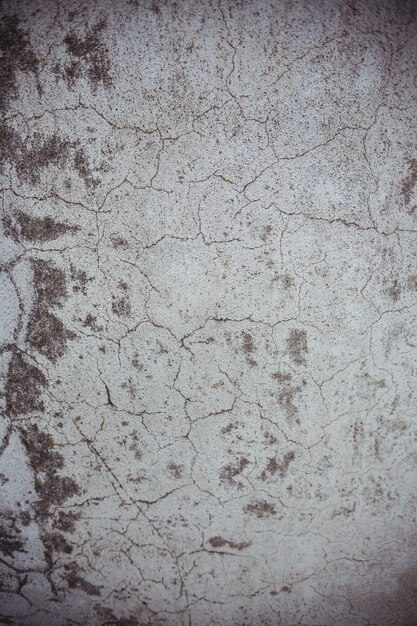 Close-up de mur en béton avec le crack
