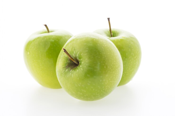 Photo gratuit close-up de pommes fraîches