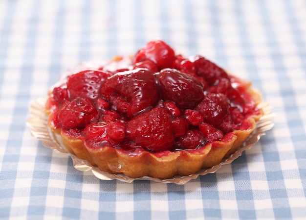 Photo gratuite closeup, gateau fraise