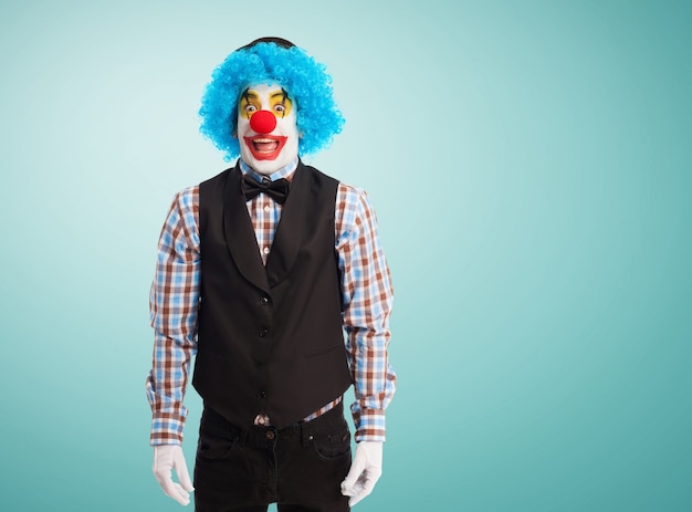 Photo gratuite clown sourire