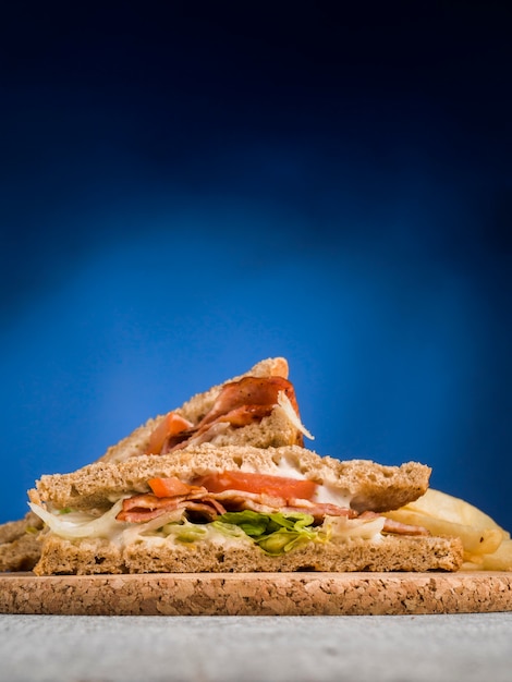 Photo gratuite club sandwich