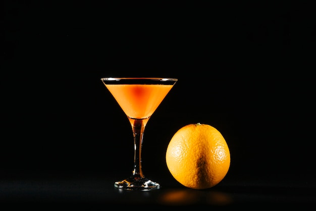 Cocktail et orange