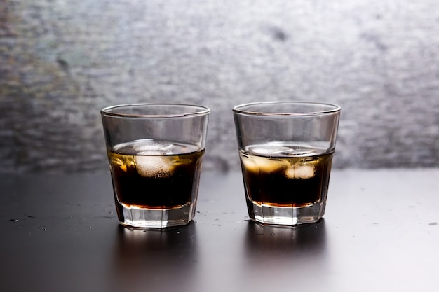 Cocktail de whisky-cola