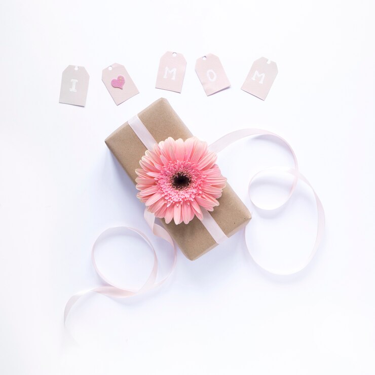 Photo gratuit coffret mignon pour la fête des mères