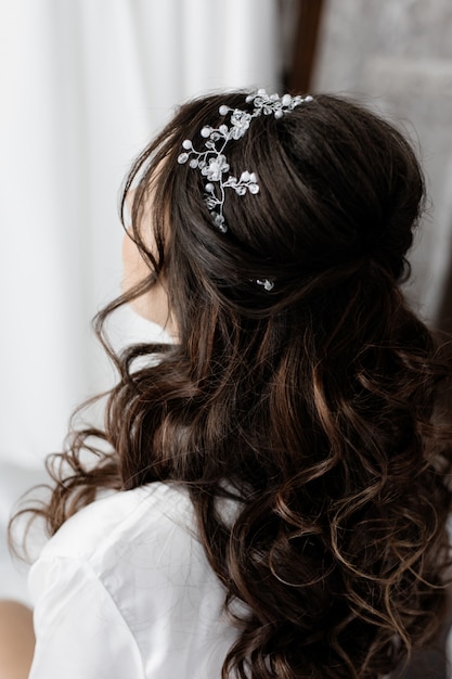 Coiffure de mariée bouchent