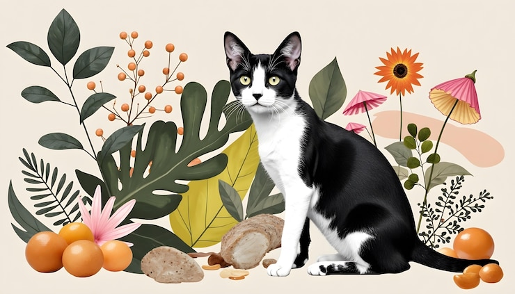 Photo gratuit collage d'animaux naturels