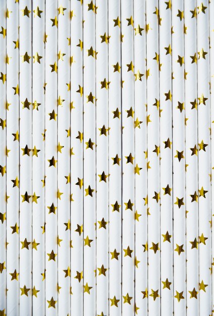 Collection de baguettes décoratives avec motif d&#39;étoiles