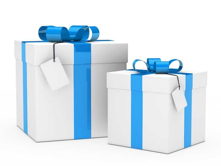 Photo gratuit collection de boîtes à cadeaux