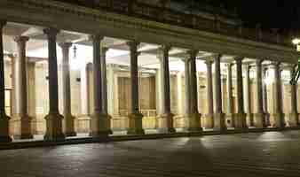 Photo gratuite colonnade à karlovy vary