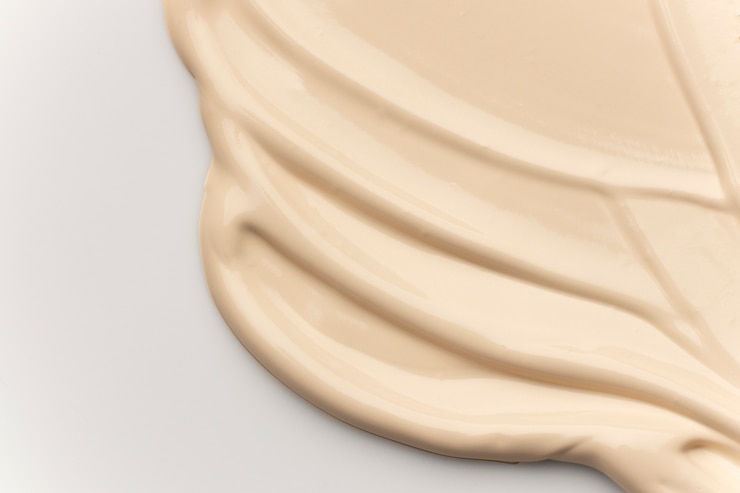 Photo gratuit combinaison de textures de maquillage