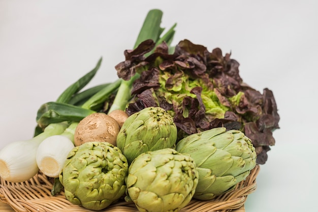 Composé de légumes frais en assortiment