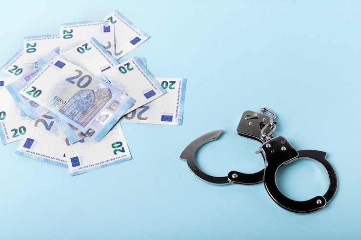Photo gratuit composition abstraite de la liberté financière nature morte