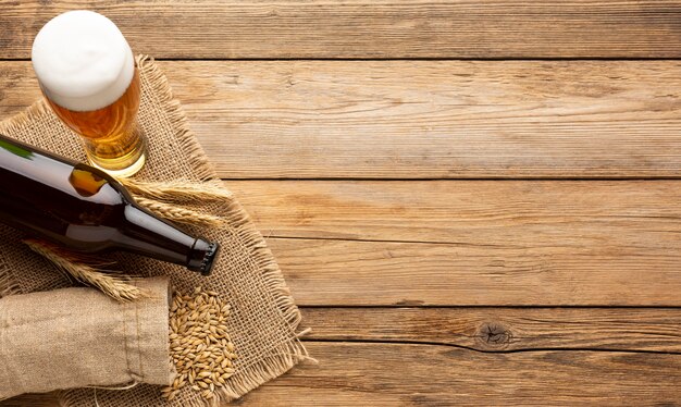 Composition de bière américaine savoureuse