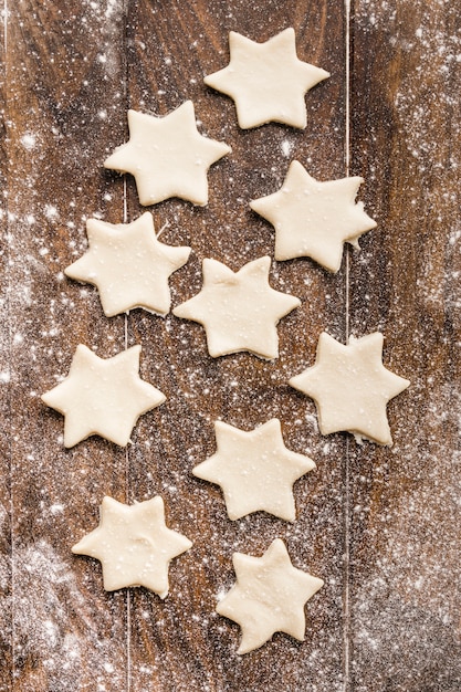 Composition de boulangerie avec de la pâte