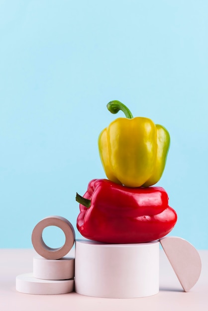 Photo gratuite composition de délicieux légumes frais